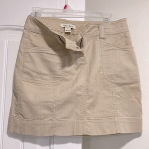 White House black market jean skirt